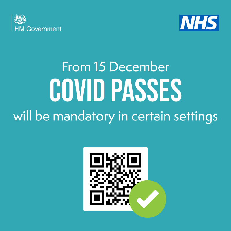 SciTechgovuk's tweet photo. Plan B measures have the greatest impact on transmission, while minimising social &amp; economic costs.

Face-coverings will be required in some public indoor settings (not hospitality), those who can work from home should do so, &amp; COVID passes will be mandatory in certain settings.