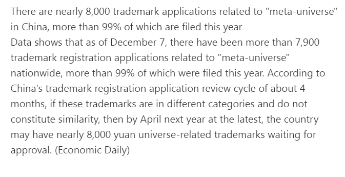 WriHarvey's tweet photo. Meta-universe is very hot in Asian countries, and many related Asian companies have started to layout the meta-universe industry，I think all investment enthusiasts should seize this opportunity tightly！ #BTC #Metaverse 💥 https://t.co/YyfGWQh8PN