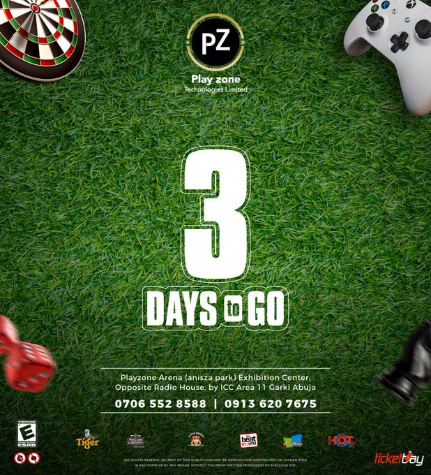 currentiyke's tweet photo. Countdown!!
3 more days🔥🔥.
Kicking off my detty December events with
#PlayZoneArena games this sunday🤗
Get tickets here👇
https://t.co/PukxVuV2D4… https://t.co/qXMIkAmvuQ