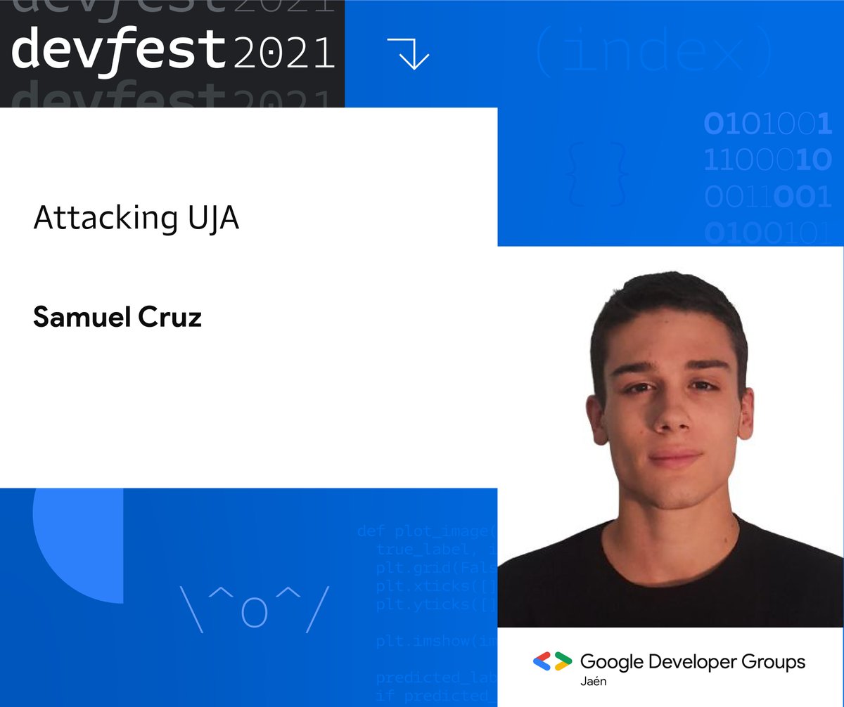 GdgJaen's tweet photo. ¡Nuevo Ponente confirmado!
📆El 11 de diciembre estará con nosotros
Samuel Cruz(@kx1z0 )
Nos hablará sobre ciberseguridad en infraestructuras
🏷️Entradas en nuestro perfil.
#DevfFest #google #DevFestJaen #CyberSecurity #CyberSec https://t.co/f99MHuN2iZ