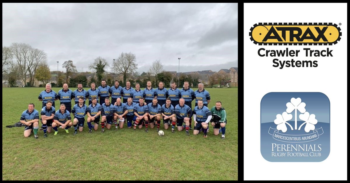 ATG_Global's tweet photo. ATG’s crawler track division, A-Trax, is delighted to be sponsoring the Perennials this upcoming season. The Perennials are a unique Irish Rugby club, based in Belfast, that invites veteran players over the age of 35 who wish to continue playing against teams of a similar age. https://t.co/KicUlYQJKN