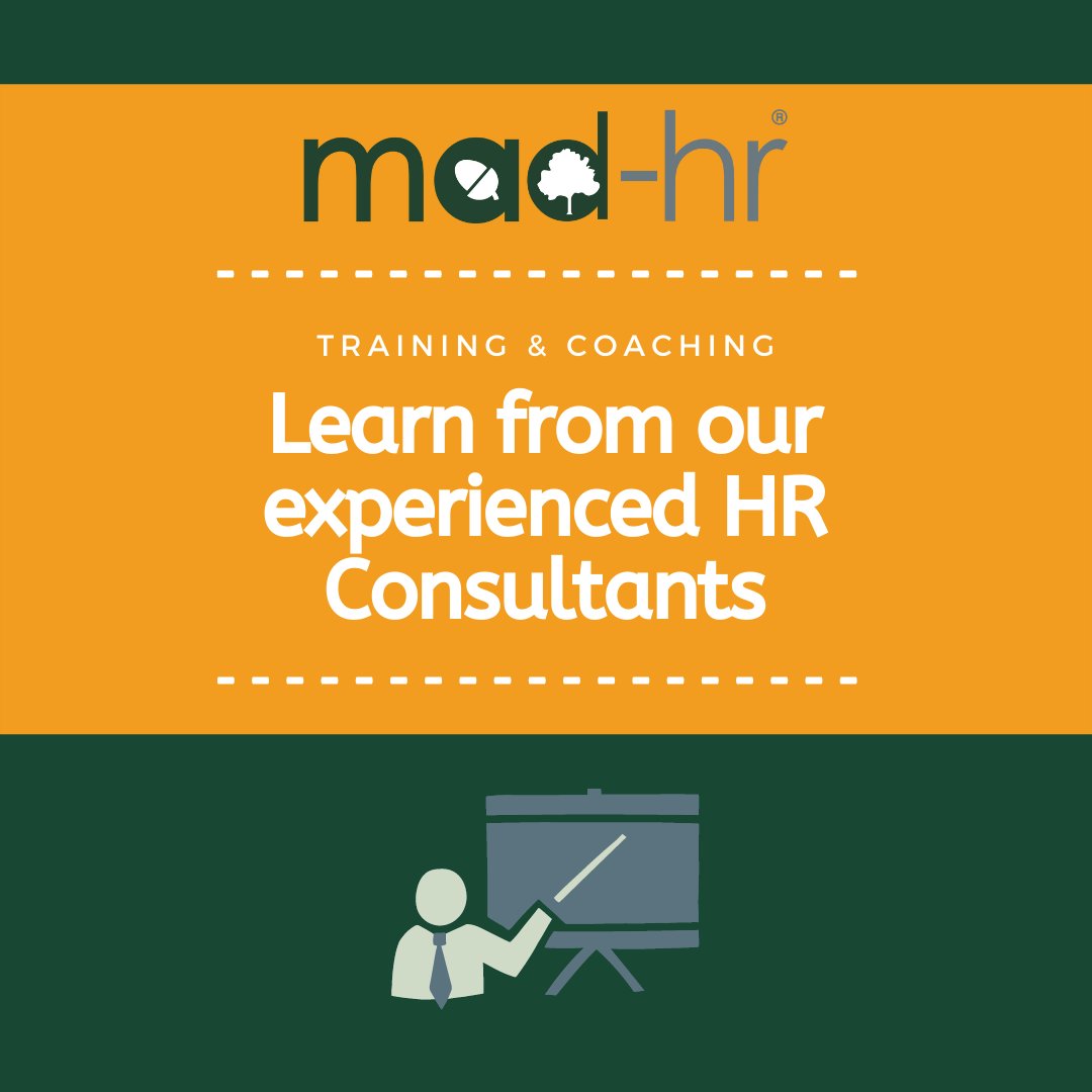 "[MAD-HR] explained the theory side of things very well and would put that into context with real life scenarios which were very relatable". Find out if your staff could benefit from interactive and inspiring #coaching &amp; #training: mad-hr.co.uk/services/train…