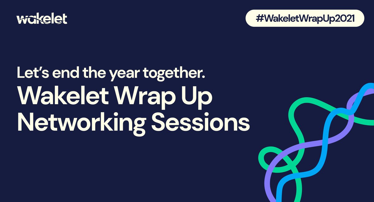 Join the #WakeletWrapUp2021 Networking Sessions today!

🙌 Connect with like-minded educators from around the world
⭐ Meet and chat with the Wakelet Team!

We can't wait to meet you! 
wke.lt/w/s/UevkvP