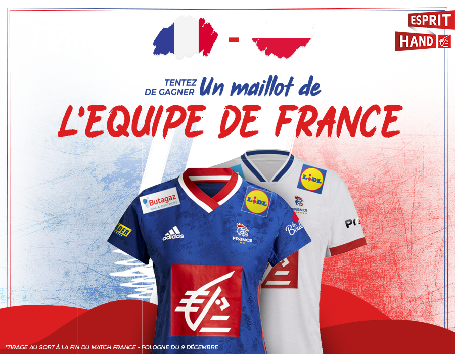 EspritHandball's tweet photo. #VousEtreUtile 
Tentez de gagner le maillot des #FemmesDeTalent à l'occasion de  #FRAPOL ce soir 😃 
Follow + RT pour participer 🤞
#EspritHandball https://t.co/2ROQ4I5sNI
