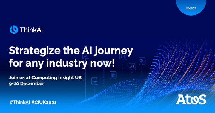 How often do you think about #AI? At Atos, it is never out of mind – our #ThinkAI solution translates data into actionable insights to deliver scalable, energy-efficient high-performance AI solutions with @NVIDIA #DGXSuperPOD
Discover more at #CIUK2021

👉 atos.net/en/solutions/h…