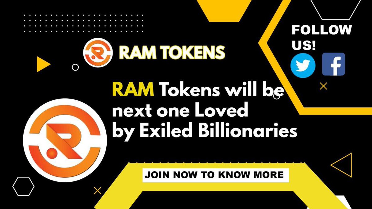 RAMCoin5's tweet photo. #RAM TOKENS https://t.co/B4mKNtWAWN