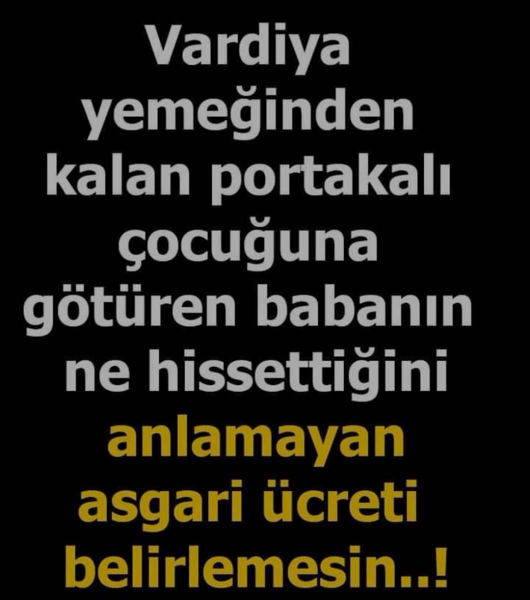 Asgari ücreti belirleyenlerde  aranan kriter bir ay asgari ücretle geçinebilmek olmalı.

#asgariucret TİSK TÜRK-İŞ