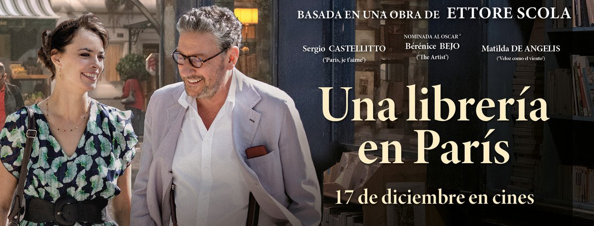 butacaybutacon's tweet photo. 📢#SORTEO 

🔊Regalamos 3⃣ entradas dobles para ver: 

➡️'Una Librería en París'

1⃣ RT + FOLLOW @butacaybutacon @Adso_Films 
2⃣ Comenta en #UnaLibreríaEnParís tu libro favorito📚

🗓️Plazo Límite: 13 de diciembre

#Concurso #CulturaSegura #YoVoyAlCine #Cine #Pelicula #Estreno https://t.co/79qJgQoOsk