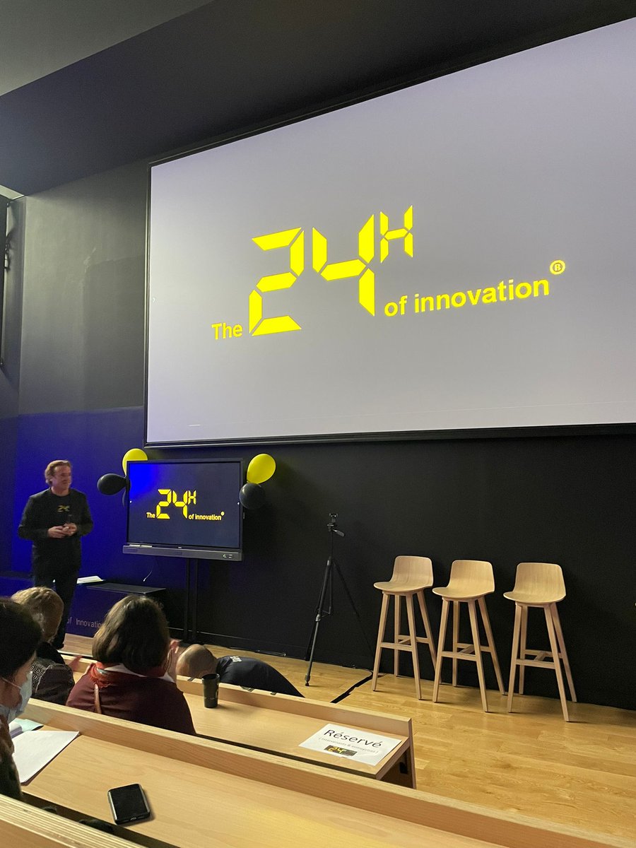 [En direct de … Bidart !] TOP DEPART ! 
Ouverture du #hackathonMAELE de l’événement à l'<a href="/EstiaOfficiel/">ESTIA</a> Bidart lors de la 75ème édition des <a href="/24h_Innovation/">24h_of_Innovation</a> ! 
Et c’est parti pour construire ensemble l’avenir de la #mobilité aérienne légère verte &amp; #durable !