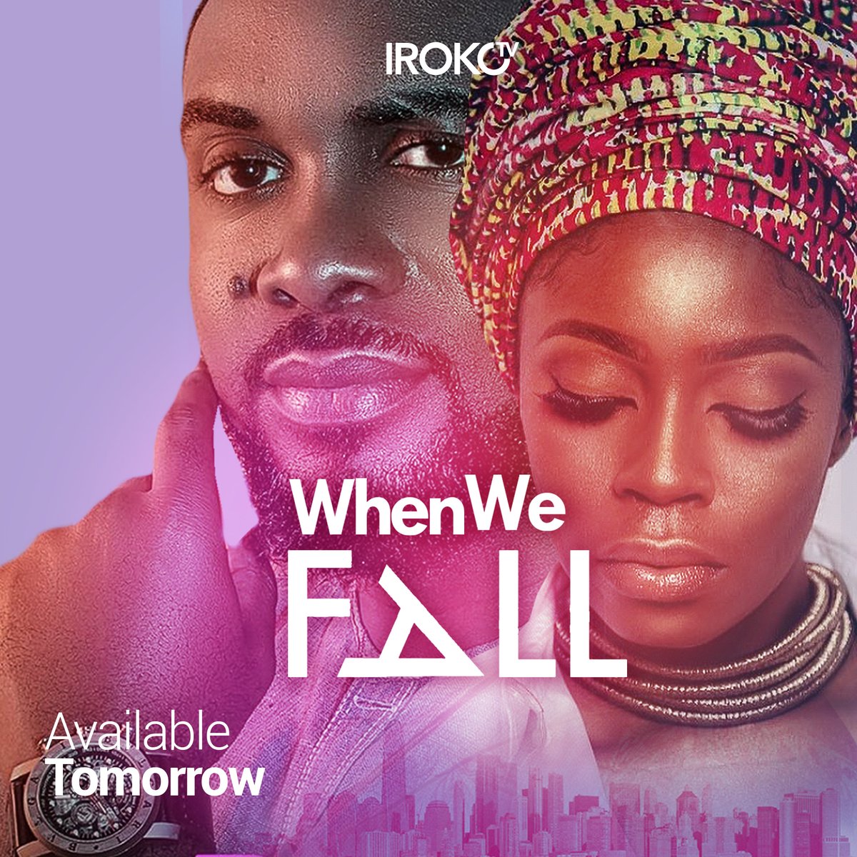 Get ready to get on an emotional roller coaster with @BolajiOgunmola and @uzorarukwe  

'WHEN WE FALL' will be available tomorrow on iROKOtv.
Subscribe>>>> ow.ly/yZBg50H5WeJ

#irokotv #NollywoodMovies #bestofirokotv #whenwefall