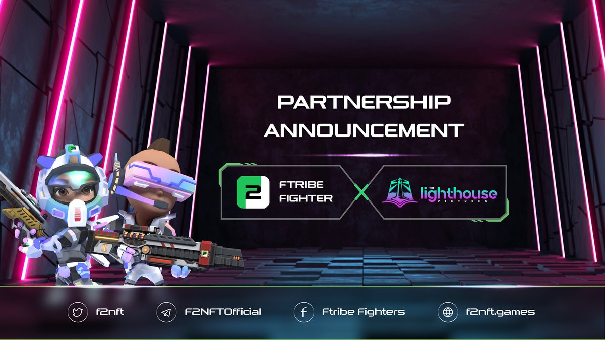 It's gonna be a super busy month with #F2NFT 🔥🔥🔥 

Let's welcome @LighthouseCMNT
 as our honored partnership, and look forward to many more to come! 💪🏻💪🏻

#F2C #Play2Earn
