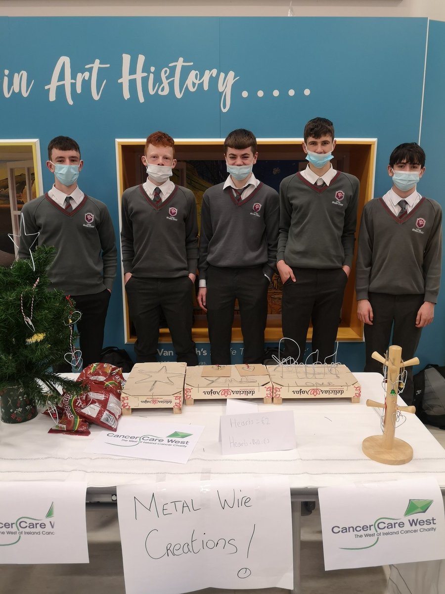 FrauFinn's tweet photo. Hand made Christmas gifts and treats at the TY Trade Fair @ClaregalwayColl @CBCTransitionYr https://t.co/Sa85rZV1VB