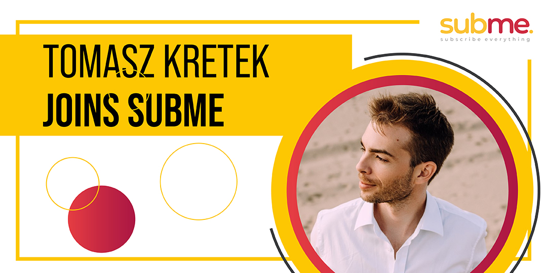omc_zone's tweet photo. We are proud to present to you our new COO! Tomasz Kretek is a serial entrepreneur😎 and experienced manager, whose particular set of skills will assure that Subme continues flourishing.🤝🚀 https://t.co/JcsVHrrf7u