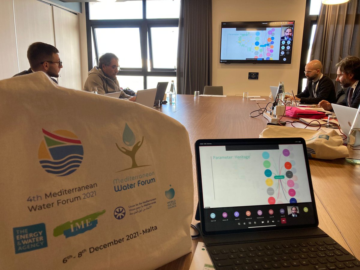 Nawamed_Enicbc's tweet photo. 💧4th #medwaterforum 🇲🇹

@ENICBCMed projects @Nawamed_Enicbc and #MEDWAYCAP, together to discuss about the future projects activities and share point of views 🌍

📌Stay tuned 📹Great interviews - soon online

#GOMED #ONEMED #NCWR #REUSE #WATER https://t.co/vmayDbk20e