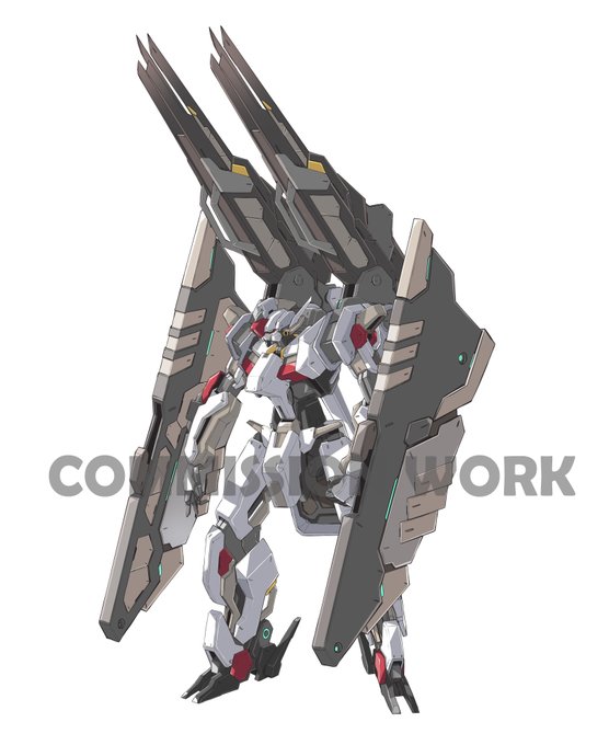 イラスト依頼/ Commission work 
遂に完成しました!ヒロイックのカラーリングが気に入ったW 
#イラスト依頼  #イラスト好きな人と繋がりたい  #落書きギルド #doodle #Commission #commissionsopen #落書き #ロボット #robot #mecha 