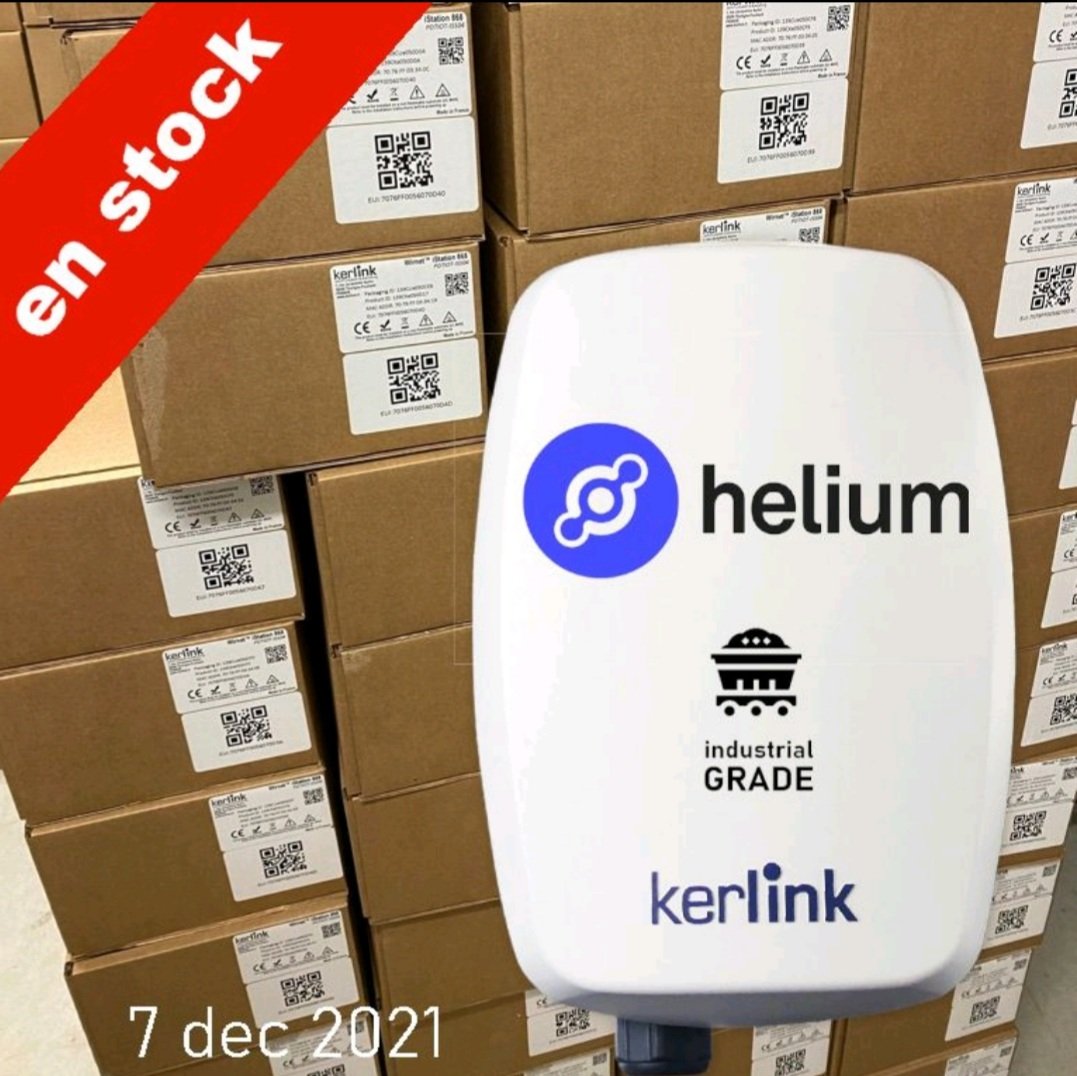 #Helium istation available on stock.