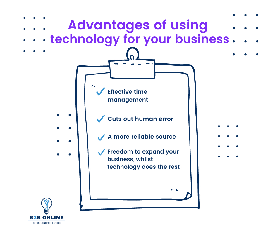 b2bonline_uk's tweet image. With technology advancing, It’s becoming more common for businesses to use online platforms. 

Using AI and automated systems can help to reduce your workload, so that you can focus on growing your business.
 
#B2BOnline #BusinessGrowth #TechnologyAndBusiness