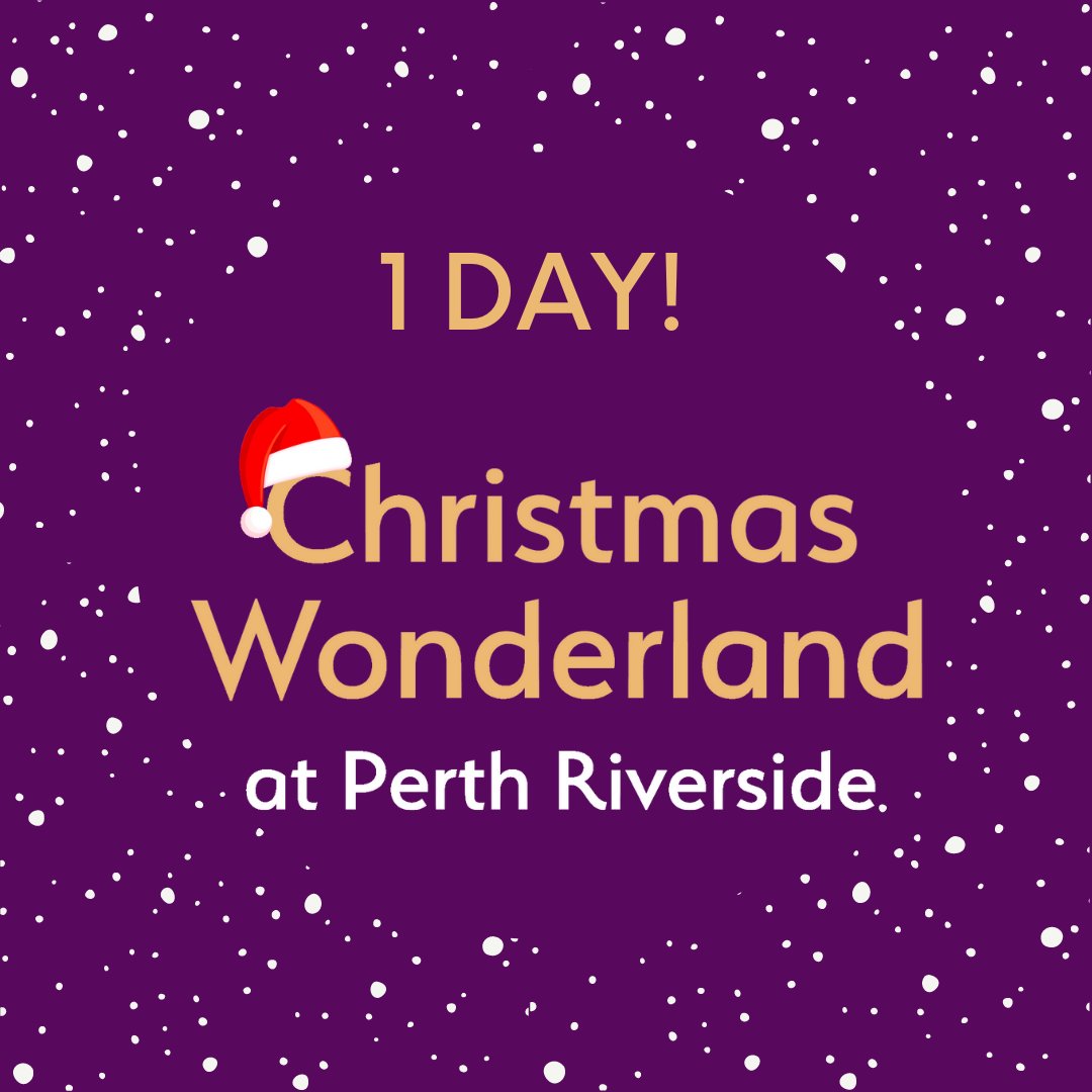 PerthXmas_WL's tweet photo. 1 DAY! Just one day! Santa's already here π
Ready, steady... Get your tickets via https://t.co/Lg5F7t0RLI
#TheCountdownisOn #1daytogo #PerthChristmasWonderland #PerthRiverside #christmasevent #perthshire #21CCGroup #Christmas #Lightingtrail #festivespirit https://t.co/7aWAf9tSE8