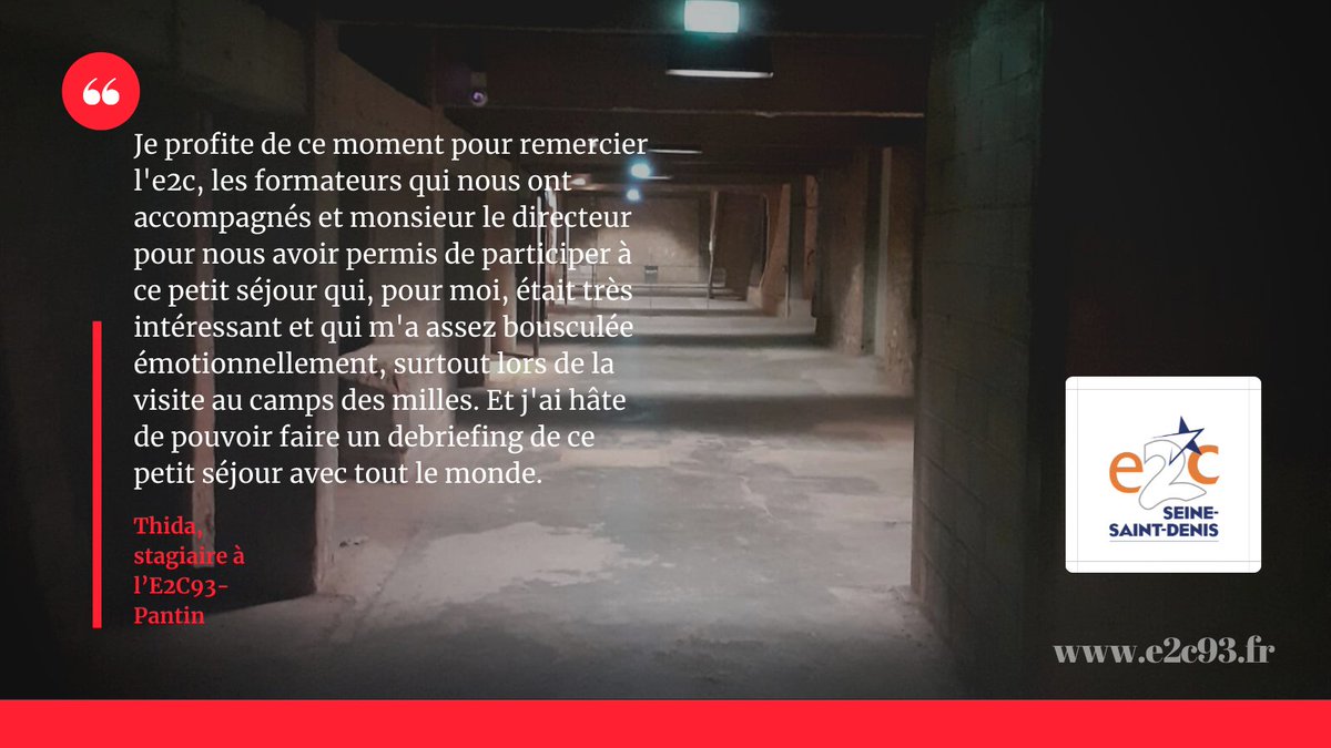 mitiajawas's tweet photo. Témoignage de Thida, stagiaire du site de Pantin, de retour du #campdesmilles par la #fondationedf #jeunes #insertion #apprentissage #saintdenis #stagiaires #projetpro #educationcitoyenne #devoirdememoire #entreprisespartenaires #fondationedf https://t.co/NrhG6lw2pt