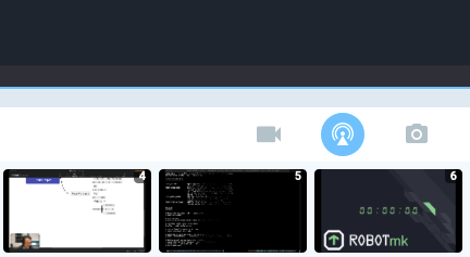 SimonMeggle's tweet photo. Yesterday, one hour before my online course about #Robotmk, I decided to give @manycam a try. I cannot stress enough the high value of this great tool when more than only one window must be shown. With manycam, you don't change windows - you change scenes like in a TV studio :-) https://t.co/8YI390hsYH