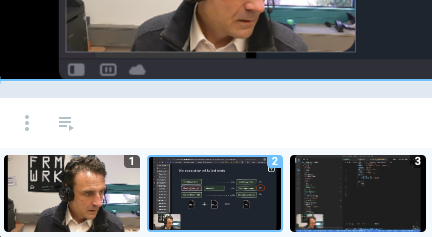 SimonMeggle's tweet photo. Yesterday, one hour before my online course about #Robotmk, I decided to give @manycam a try. I cannot stress enough the high value of this great tool when more than only one window must be shown. With manycam, you don't change windows - you change scenes like in a TV studio :-) https://t.co/8YI390hsYH