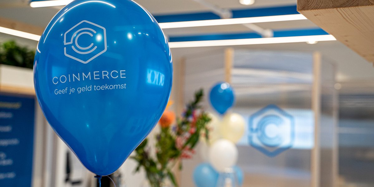 coinmerce's tweet photo. Coinmerce opens the very first physical crypto store in the Netherlands! 🥳

Come visit us at Binnenhof 27 in Stadshart Amstelveen.

#crypto #cryptocurrency #bitcoin #coinmerce https://t.co/kLCNazSnJI