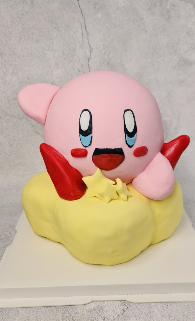 sylphid187's tweet photo. It's Kirby!!
This Kirby cake was super fun to make π
#cakesph #CAKE #cakes #custom #fondant #cakedit #Kirby #γ«γΌγγ£ https://t.co/vQ6bLY5D1g
