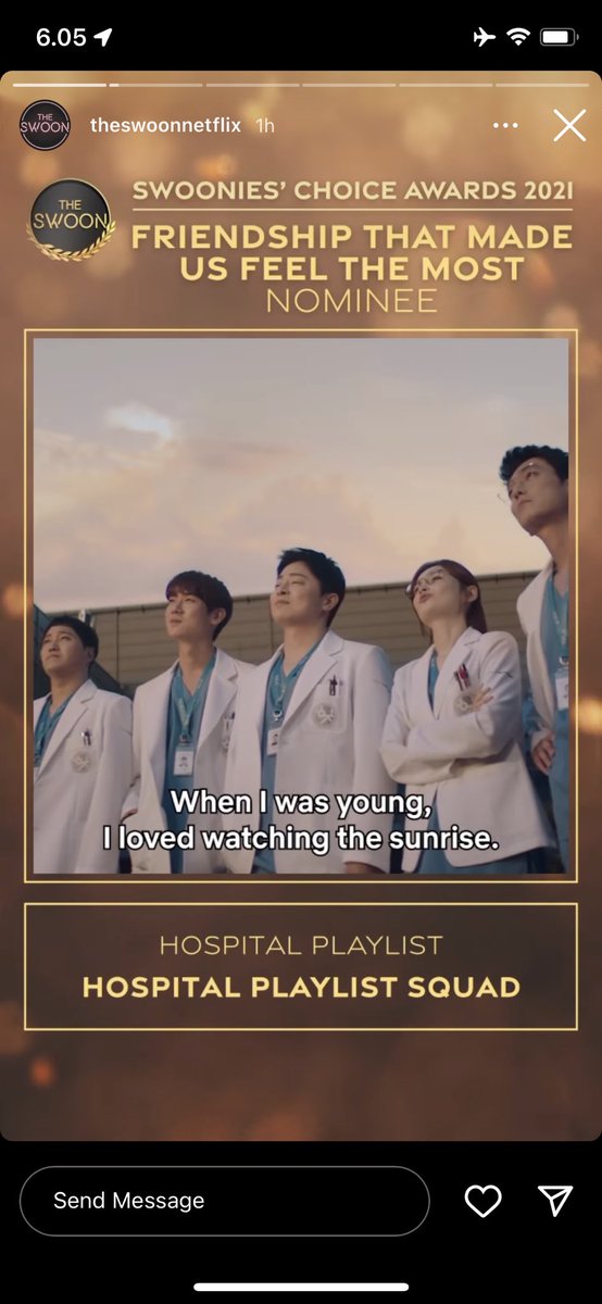 yeyeskii's tweet photo. @/theswoonnetflix on ig 
swoonies’ choice awards friendship that made us feel the most: #hospitalplaylist!! 

let’s vote guys! https://t.co/PAO0IGqf2v https://t.co/VwEtRQGhOq