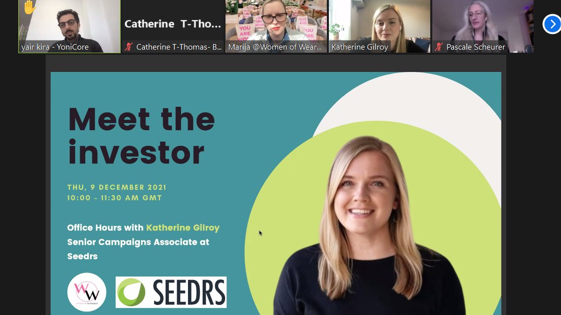 Such a good meet the investor event with <a href="/Women_Wearables/">Women of Wearables</a> Katherine Gilroy <a href="/Seedrs/">Seedrs</a>. Answering all those burning questions from founders on how much equity to give away, communicating to investors, what happens after you raise? 

#crowdfundung #venturecapital #seedrs