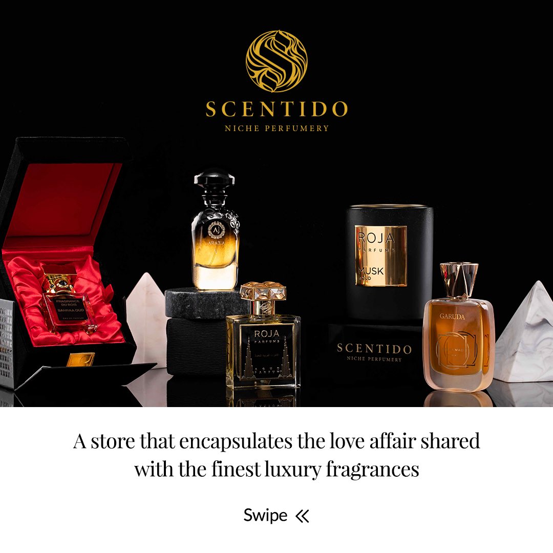 TATA CLiQ Luxury on X: Introducing SCENTIDO – a boutique that encapsulates  the love affair shared with the finest luxury fragrances. Browse through  the curated collection on Tata CLiQ Luxury. #Perfumes #Aroma #