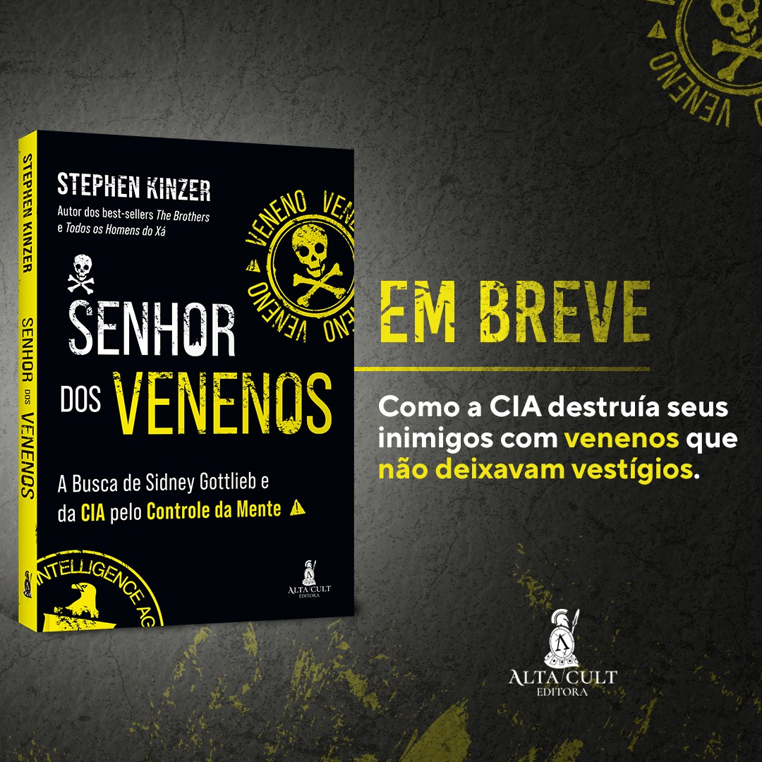 altabooks's tweet photo. Segredos da maior agência de espionagem dos EUA são mostrados no novo livro de Stephen Kinzer. O autor conta a história de Sidney Gottlieb, conhecido como "o homem que levou o LSD à CIA".
#altacult #CIA #LSD #espionagem #teoriadaconspiração https://t.co/y6ucBSuaOJ