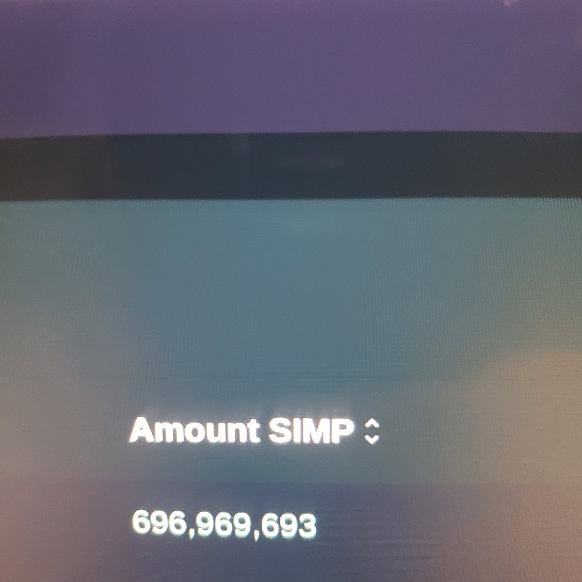 Crypto_BTC_Cat's tweet photo. @SimpFTW69 😂 I will Never sell my 696969693 Simp - because im a $simp

But I did take profits so I could buy back at any 40-50% dip

It came but by the time my order went threw someone bought and it went back up 25%

Ps. We still got aways to go for target 1. (36933.96%) https://t.co/ziZa6yigTP