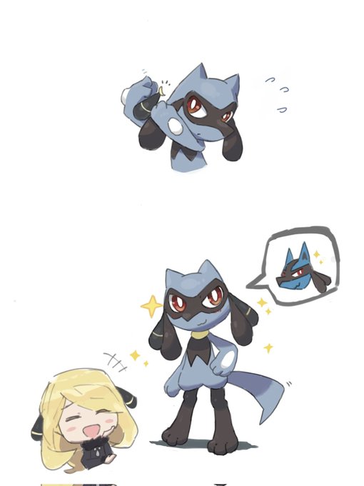 「lucario」のTwitter画像/イラスト(新着))