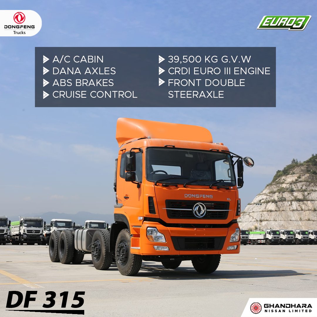 GhandharaAuto's tweet photo. The All New DF315 Rigid Truck cater all your needs!

Head towards your nearest dealer to book your Truck now.
For further details, Dial 021-32556924-5

#DongfengTrucks #Trucks #Logistics #Transport #goods #Pakistan https://t.co/59ydH6lv3w