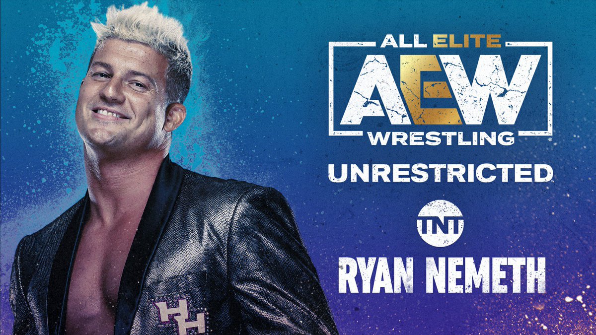 RefAubrey's tweet photo. On this week’s #AEWUnrestricted we have @ryrynemnem!! We discuss forming The Wingmen (*she says as she holds her pinky out*), BTE bits, his award-winning short film ‘Heel’, PeeWee Herman + much more!

Start your Thursday off right and give this a listen

▶️https://t.co/cJfEyWfo2u https://t.co/tcwwFwzGK8