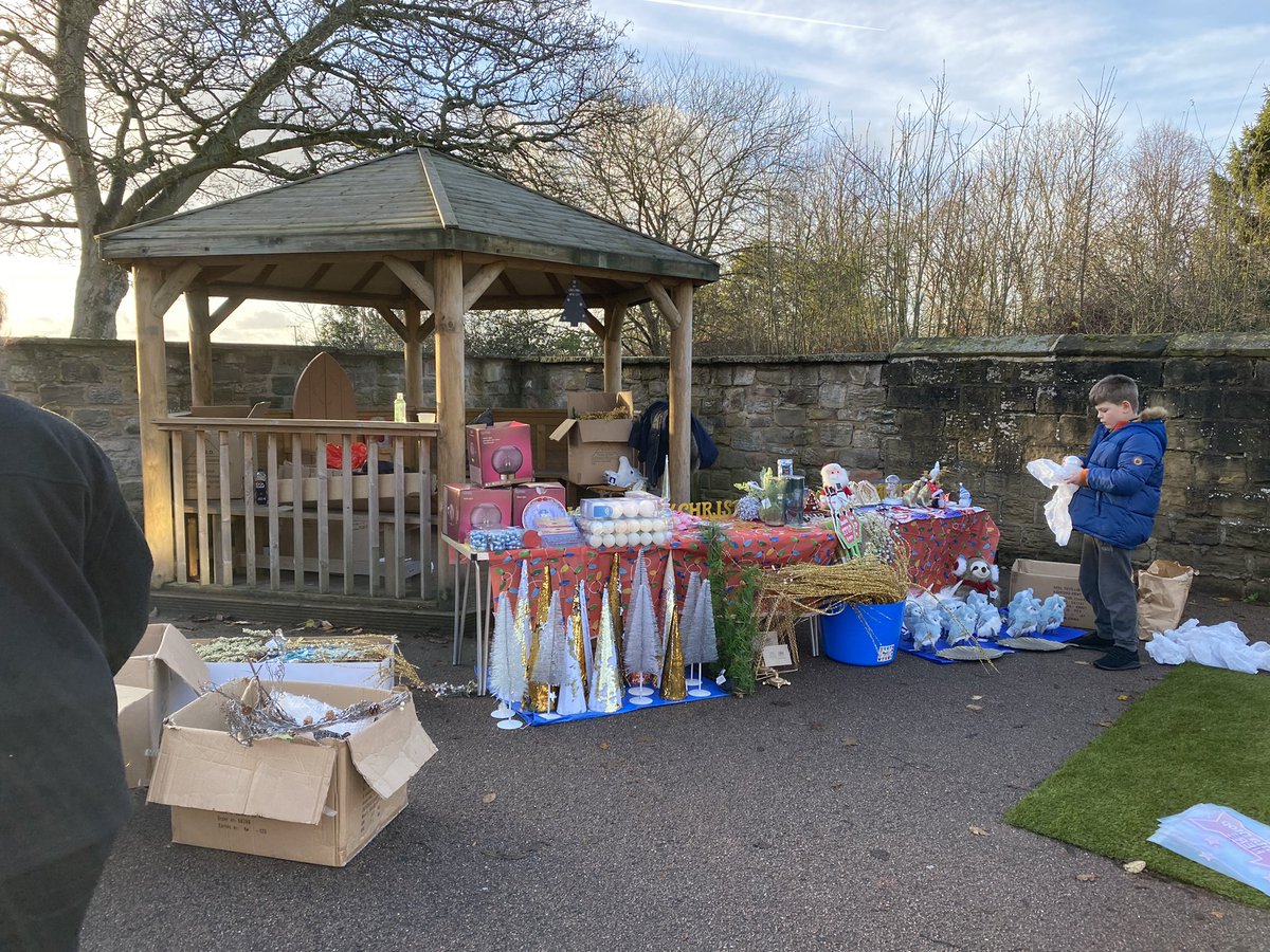 <a href="/Wentworthcofe/">Wentworth C Of E</a> Christmas fair under way…amazing work by our friends of Wentworth parents 🎄