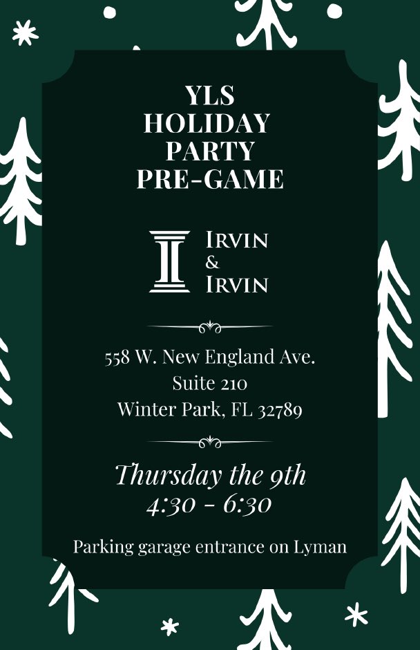 Today’s the day! And we’re getting the party started early with best pre-game party in town courtesy of Irvin &amp; Irvin #IYKYK 😎