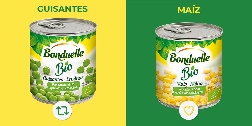 En Bonduelle apostamos por la alimentación vegetal de las personas, ofreciendo vegetales de calidad y respetuosos con el medio ambiente. ¡Si eres del Team Guisantes haz 🔃 y si eres del Team Maíz da ❤️!