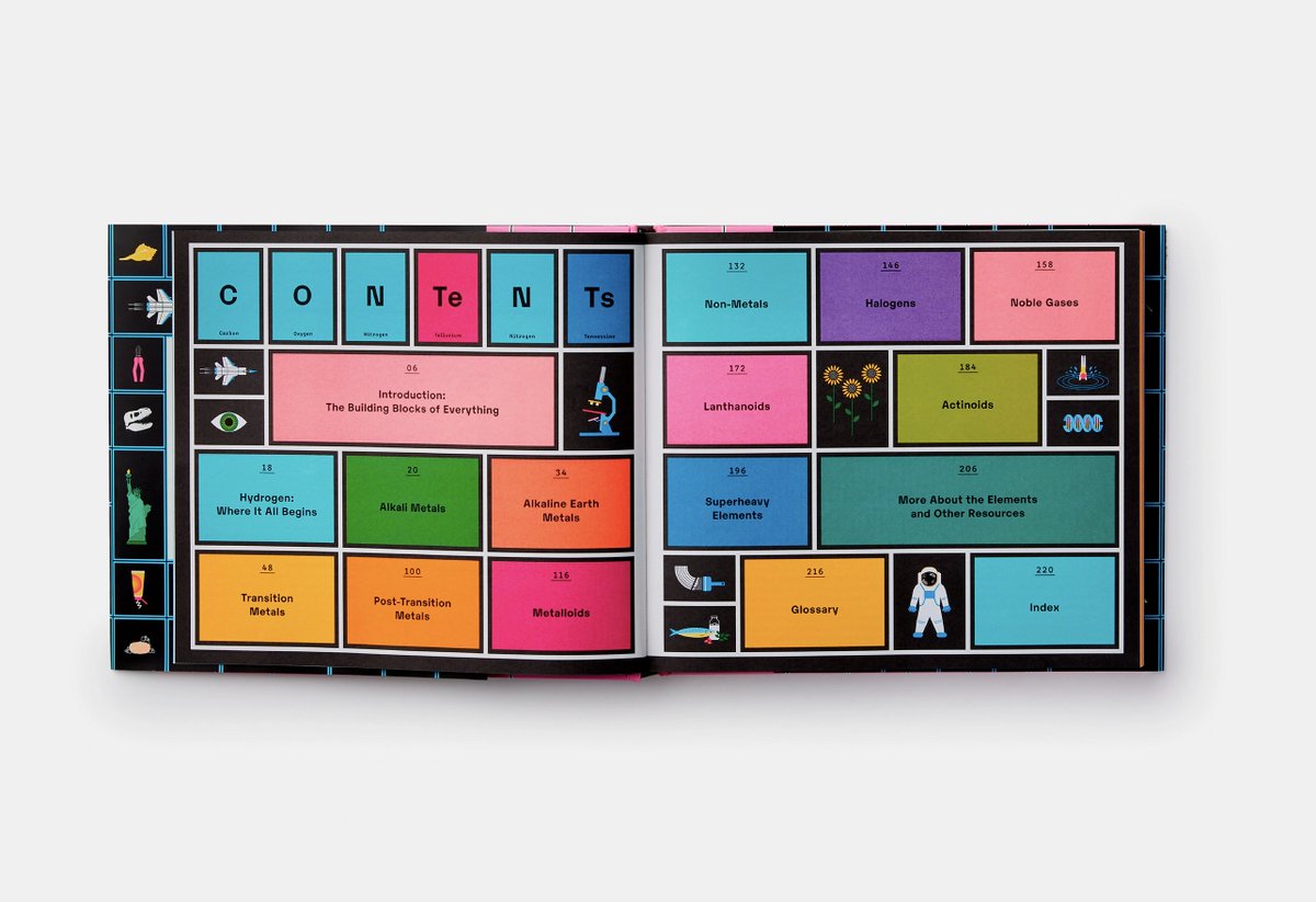 isabelwriting's tweet photo. The New York Times says “this comprehensive, deeply informative educational resource doubles as an arty coffee-table book,” and @KirkusReviews says Exploring the Elements “could make a chemist out of anyone." #ExploringTheElements #bookgifts @Phaidon https://t.co/Z9MPhFuPzA