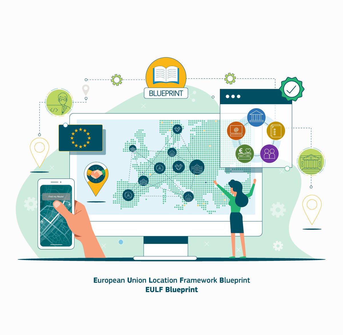ale1994_g's tweet photo. 💡The new (and fifth) version of the #EULFBlueprint takes on board new #EUpolicy 🇪🇺 priorities, advances in the use of #location data 🛰️, and opportunities afforded by new technologies‼️

👉Check out here to know more: https://t.co/B6d31rwcyu https://t.co/UEQsDD2i89