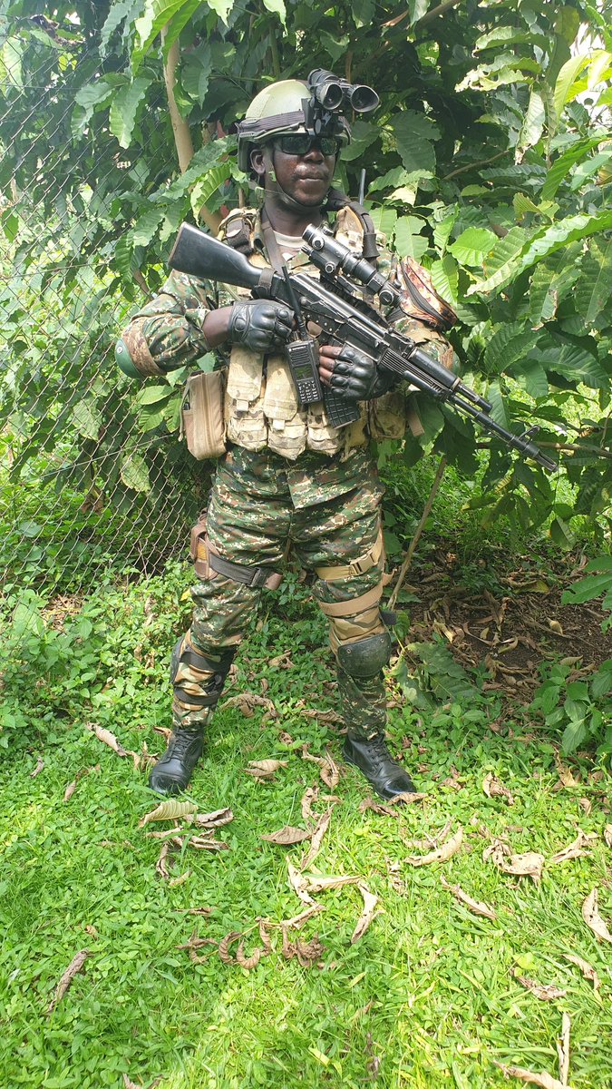 This UPDF soldier in DRC is among those hunting for ADF terrorists. #ThisCountryUganda