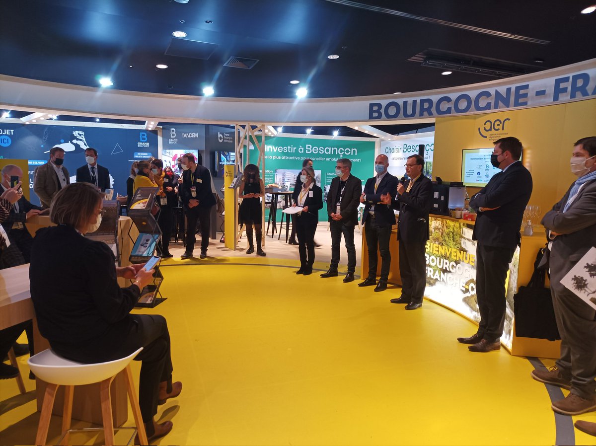 Mot du président de la <a href="/ccpf__/">Communauté de communes de Puisaye-Forterre</a> sur la Puisaye-Forterre, ses ressources et sa proximité parisienne, au <a href="/salonsimi/">Salon SIMI</a> sur notre stand commun de <a href="/bfc_region/">Région Bourgogne-Franche-Comté</a> organisé de façon optimale par l'@AERBFC