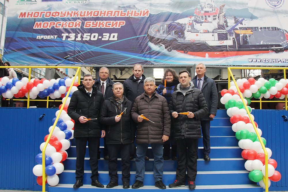 На Зеленодольском заводе имени А.М. Горького по заказу Морспаслужбы заложил 3 аварийно-спасательных судна. 
facebook.com/OffshoreMarint…