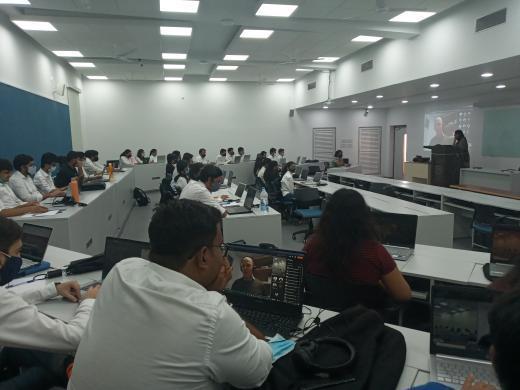 alex_voygt's tweet photo. Thank you Prof. Oliver Laasch @OfficialUoM for today's guest lecture on sustainability accounting and controlling for #BIFS students of @GIM_Sanquelim.
I hope you enjoyed interacting with our enthusiastic students.
#SRA #Reporting #responsiblebusiness #GIM #CSSAGIM #SDG #ESG https://t.co/FxmNPVsZyX