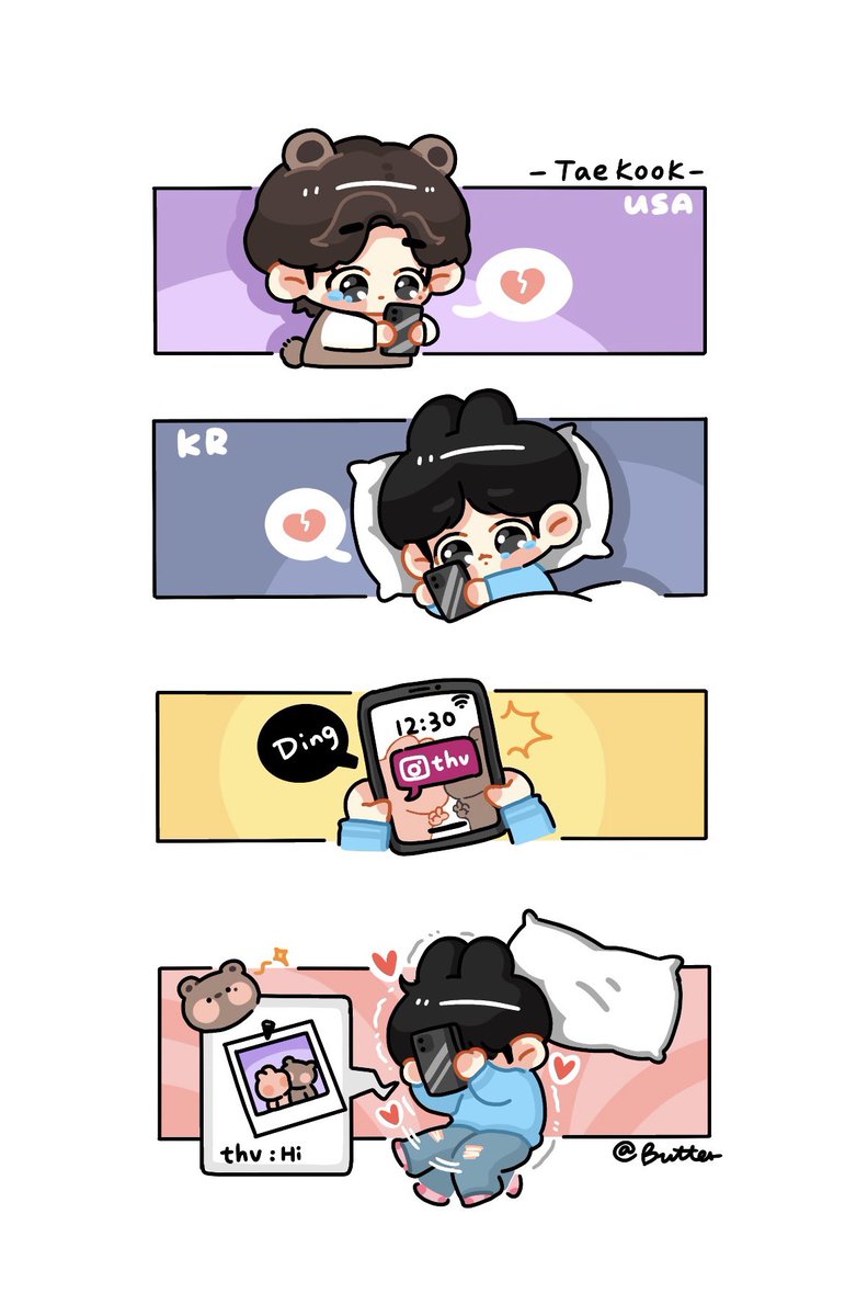 Hi JK ~ 🥰 【Taekook - love story #1】 #TAEKOOK #taekookfanart #kookv #kookvfanart #국뷔