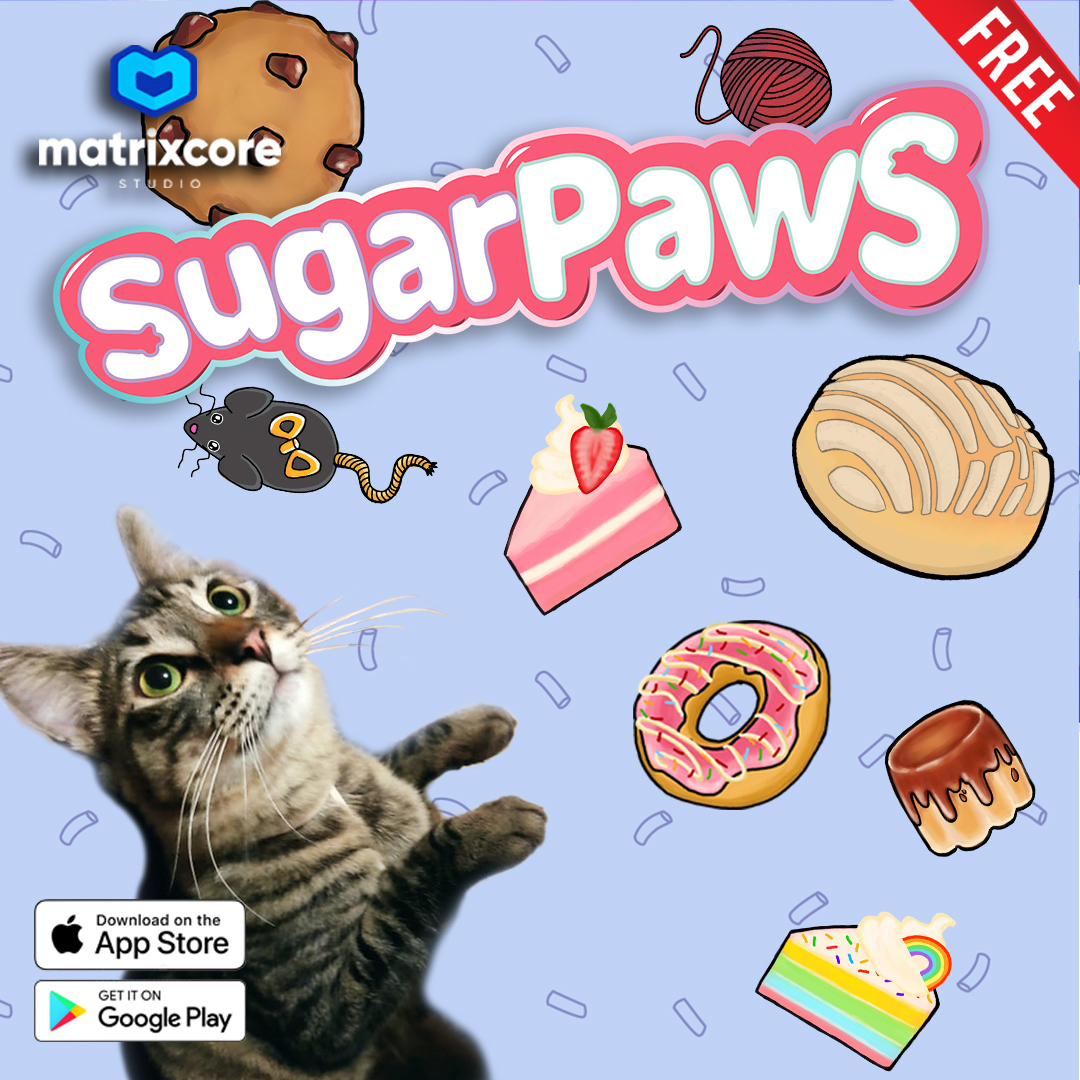 sugarpawsgame's tweet photo. PLAY NOW TOTALLY FREE!!!

#고양이 #cat #gato #game #gaming #비디오게임 #계략 #videogame #디저트 #desserts #cookies https://t.co/hlkWNEcCo0