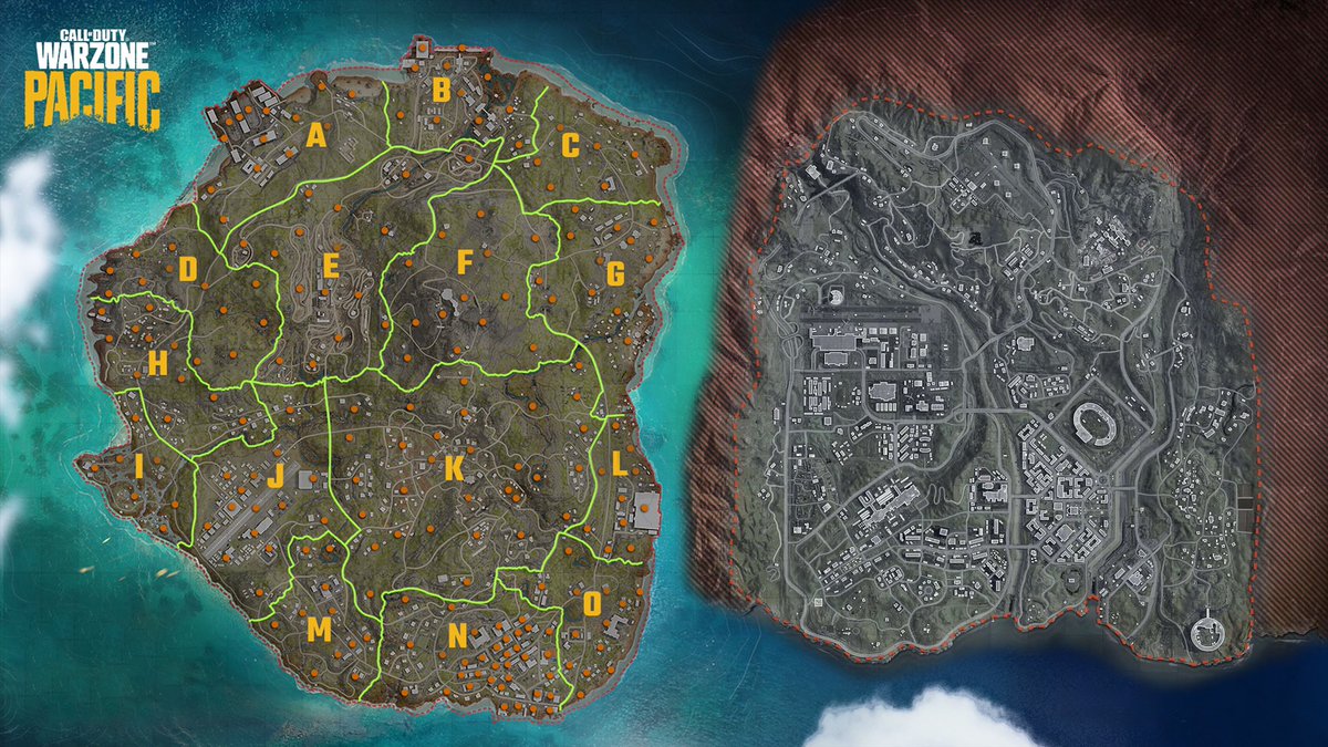 FrinkGamer's tweet photo. Both maps have their uniqueness about them &amp; Verdansk will always be the main Warzone map everyone remembers until the future of #Warzone is set in stone but for real, no joke - #Caldera > #Verdansk

A few tweaks will see this map become far more popular! #WarzonePacific https://t.co/njHXLhht5o