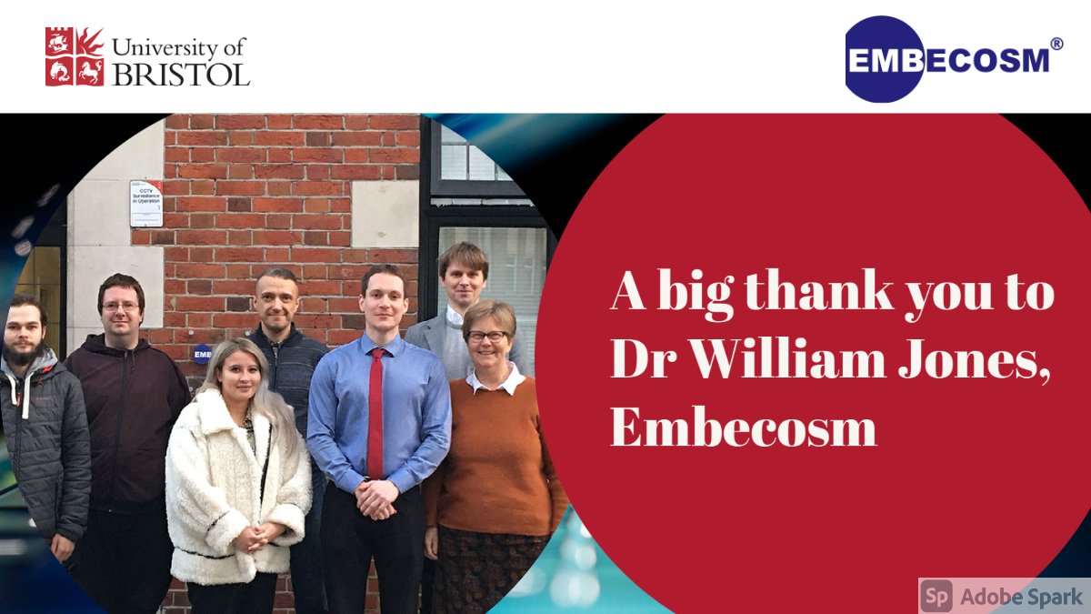 Our #CDT students recently enjoyed an industry seminar from Dr William Jones <a href="/Embecosm/">Embecosm</a> on AI, Machine Learning &amp; COVID-19, especially his example of live data modelling to predict COVID-19. Find out more: embecosm.com/2021/07/12/ope…… <a href="/WillRogerJones/">William Jones</a>  #AI #machinelearning