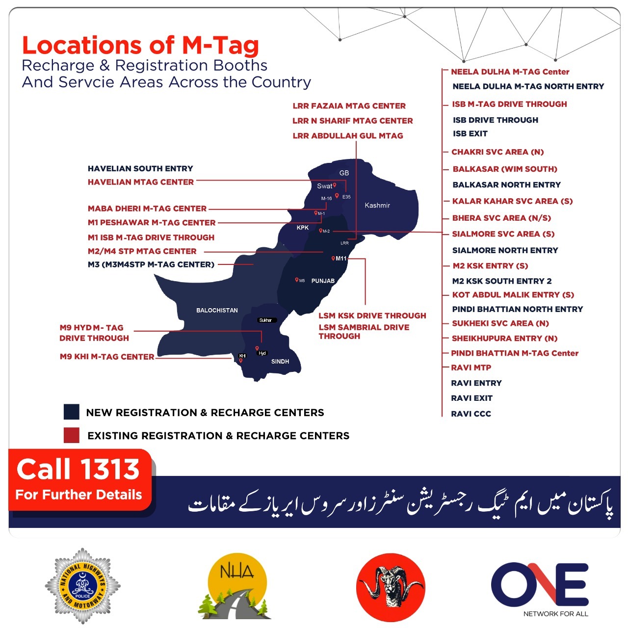 One Network on Twitter "Locations of MTag Registration & Recharge
