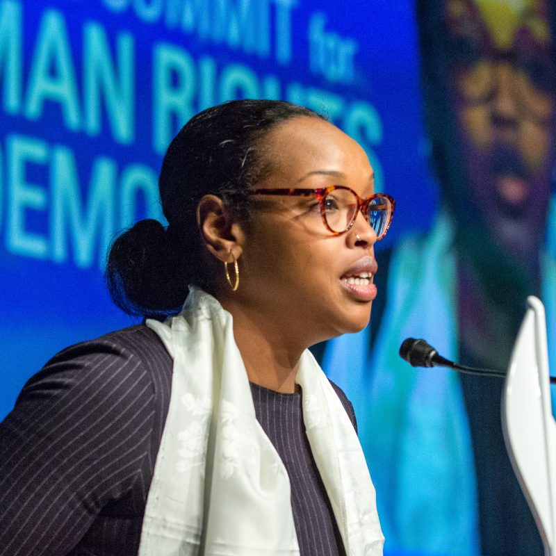GenevaSummit's tweet photo. "There is nothing cultural about the denial of the basic human rights of children."

Anti-FGM activist @NimkoAli campaigns against what she calls an "organised injustice". At #GS19 she won our International Women's Rights Award.

Watch: https://t.co/WPlgXeQyH3. https://t.co/1sVd1j6zVy